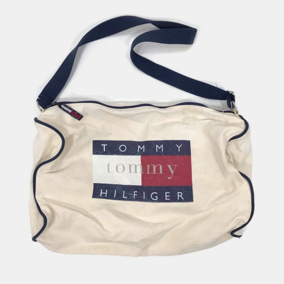 Tommy Hilfiger Bags Tommy Hilfiger Tommy Canvas Duffle | Poshmark